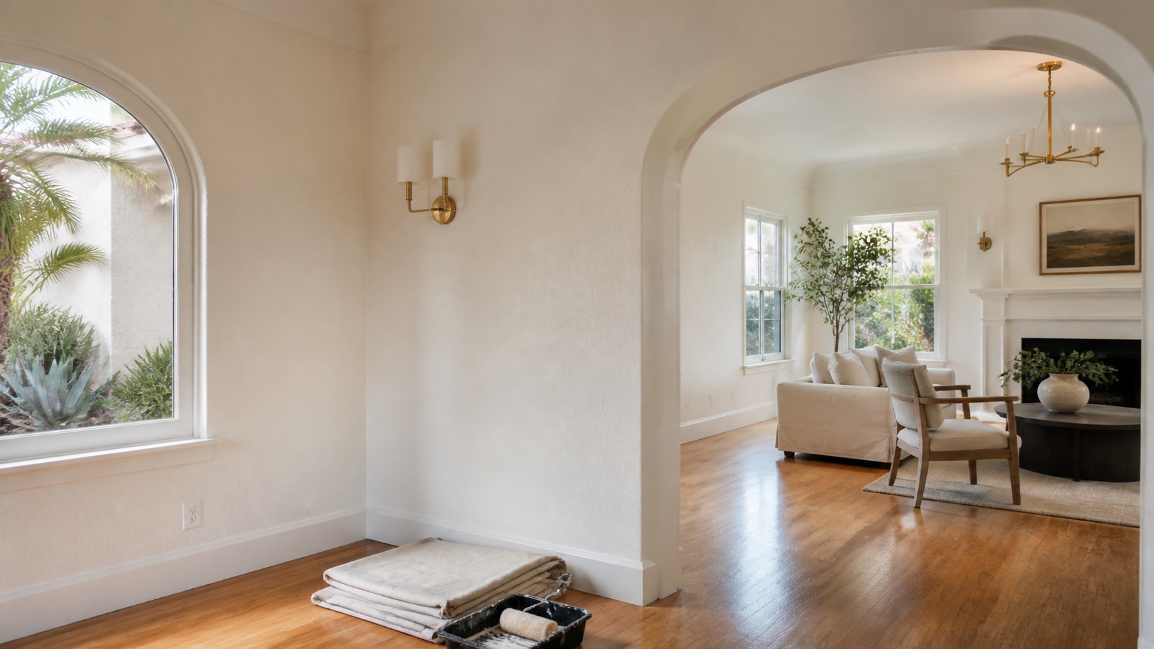 Painting Service work by a remodeling contractor in Culver City CA
